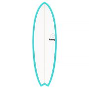 Surfboard TORQ Epoxy TET 5.11 MOD Fish blauww Pinlin
