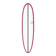 Surfboard TORQ Epoxy TET CS 7.8 V+ Fun Carbon rood
